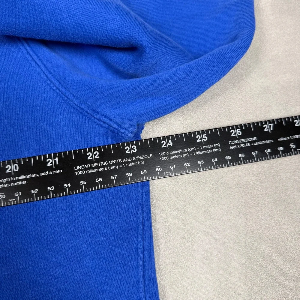Y2K Mens Nike Kentucky Wildcats Collegiate Swoosh Hoodie Blue Large